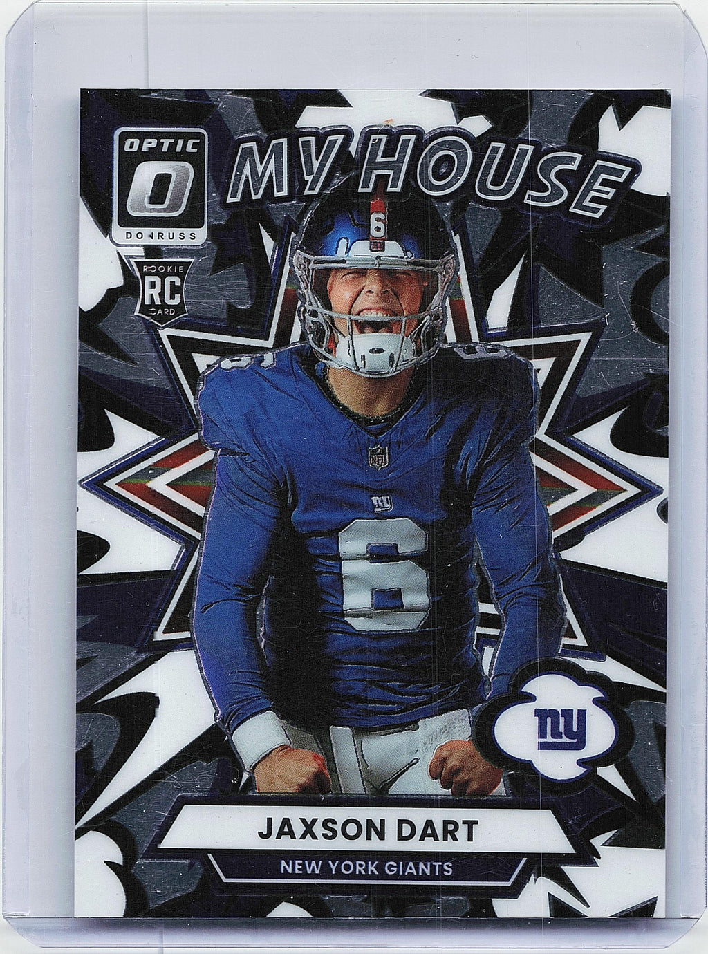 2025 Donruss Optic #2 Jaxson Dart My House