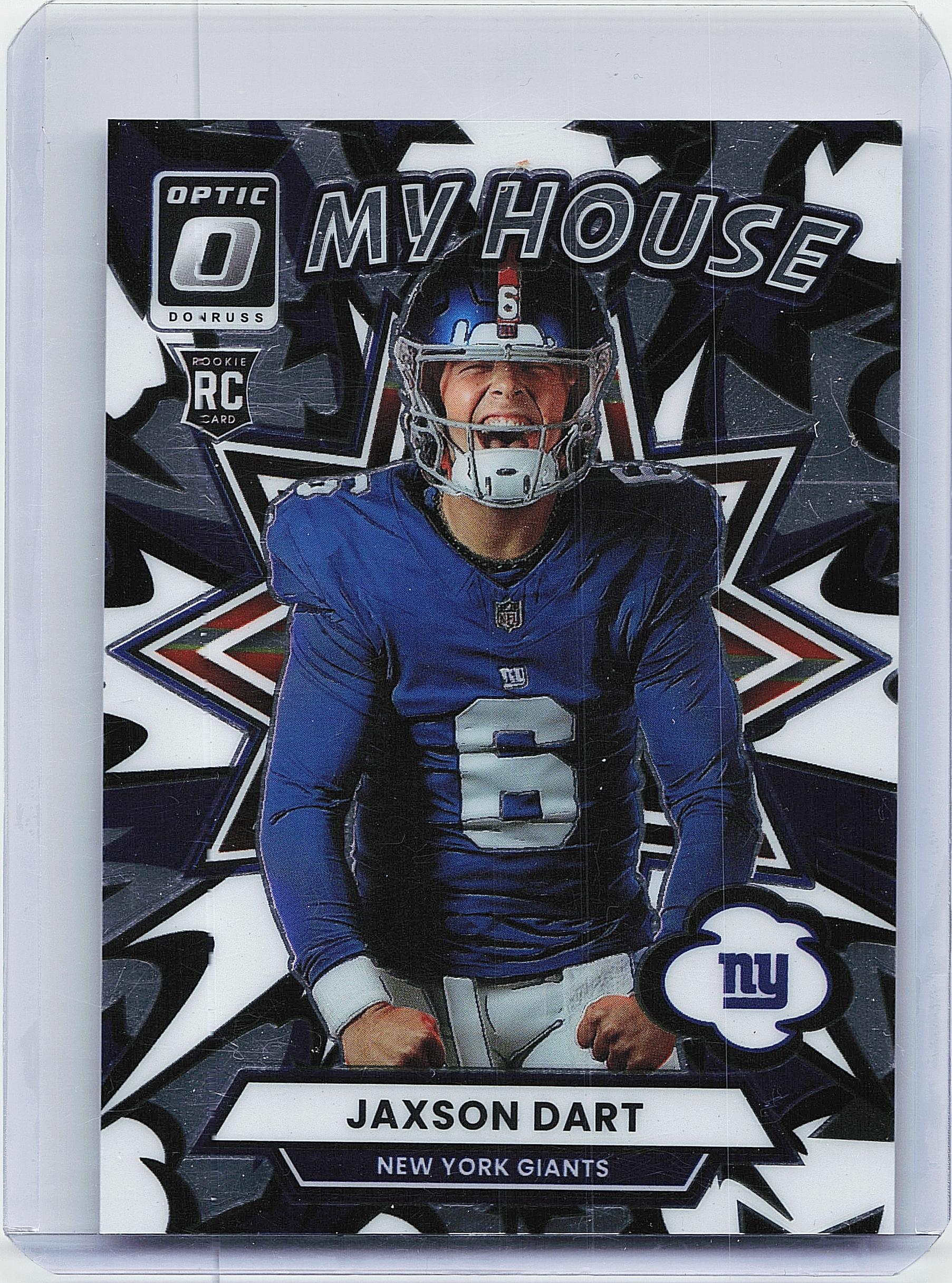 2025 Donruss Optic #2 Jaxson Dart My House
