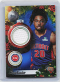 2025-26 Topps Holiday #PR-CL Chaz Lanier Player Relics