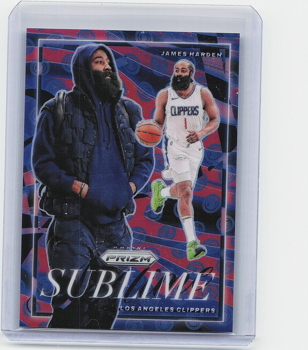 2024-25 Panini Prizm #18 James Harden Sublime