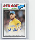 2026 Topps Heritage #ROA-GC Garrett Crochet Real One Autographs