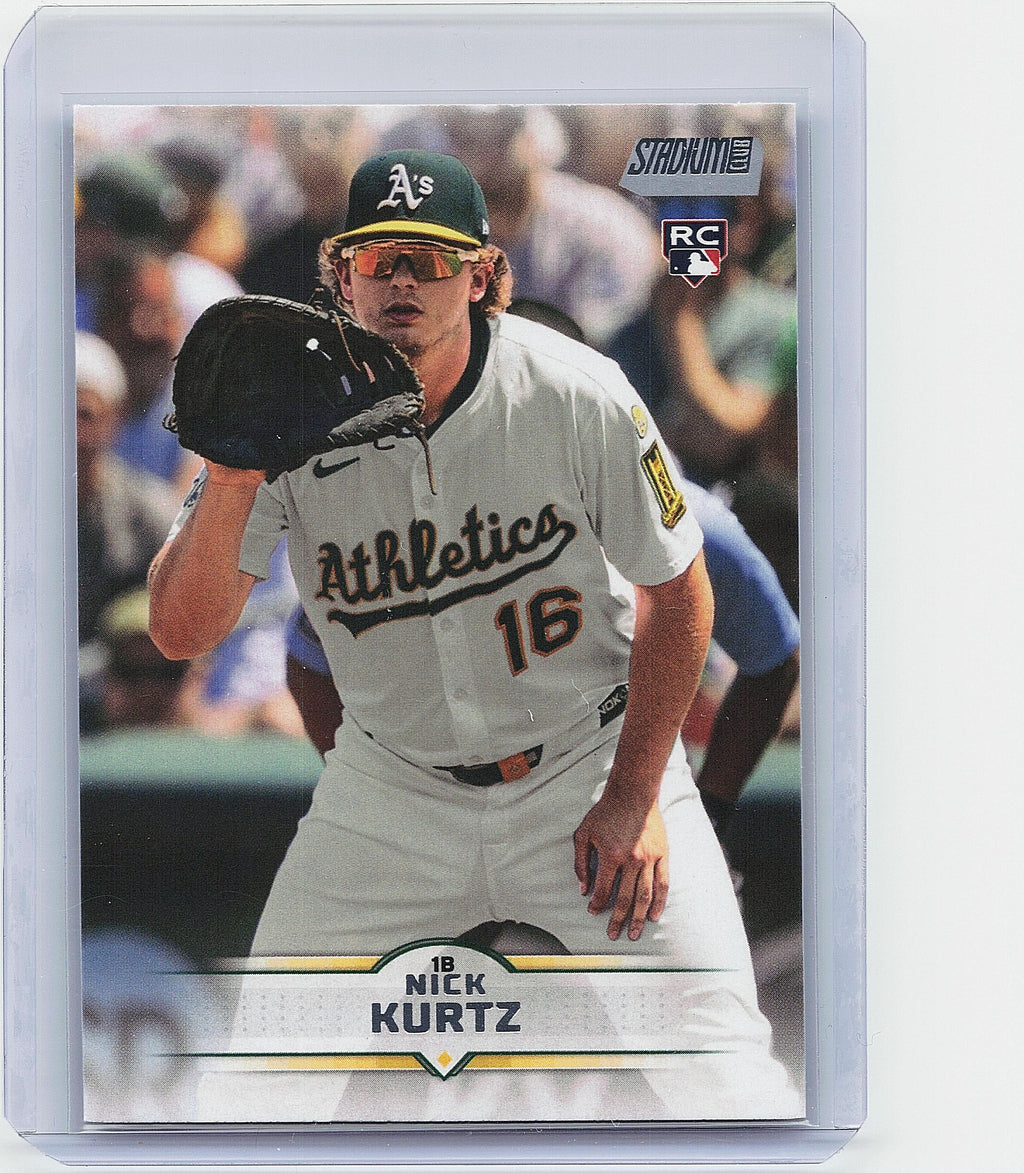 2025 Stadium Club #9 Nick Kurtz