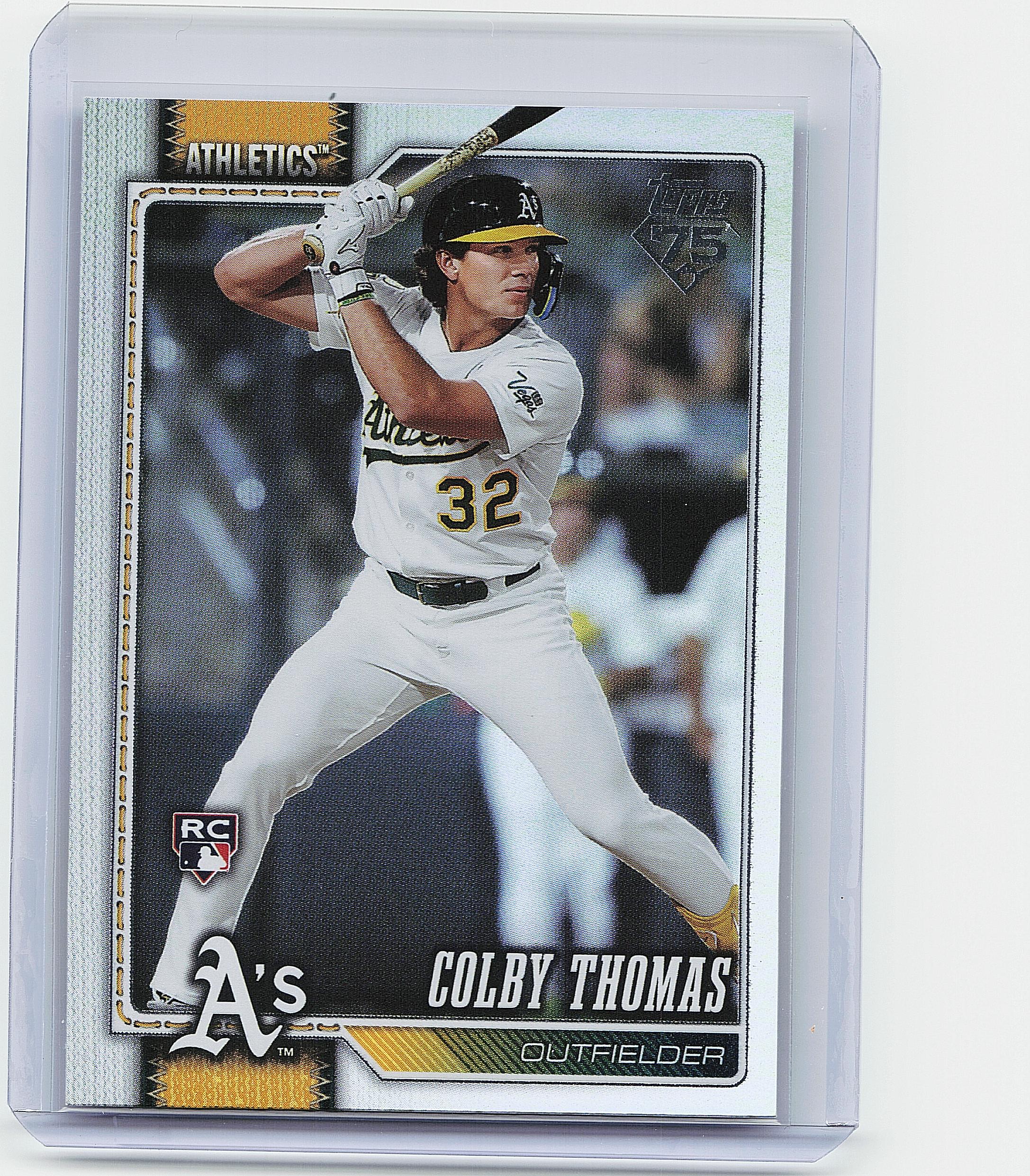 2026 Topps #213 Colby Thomas Holo Foil