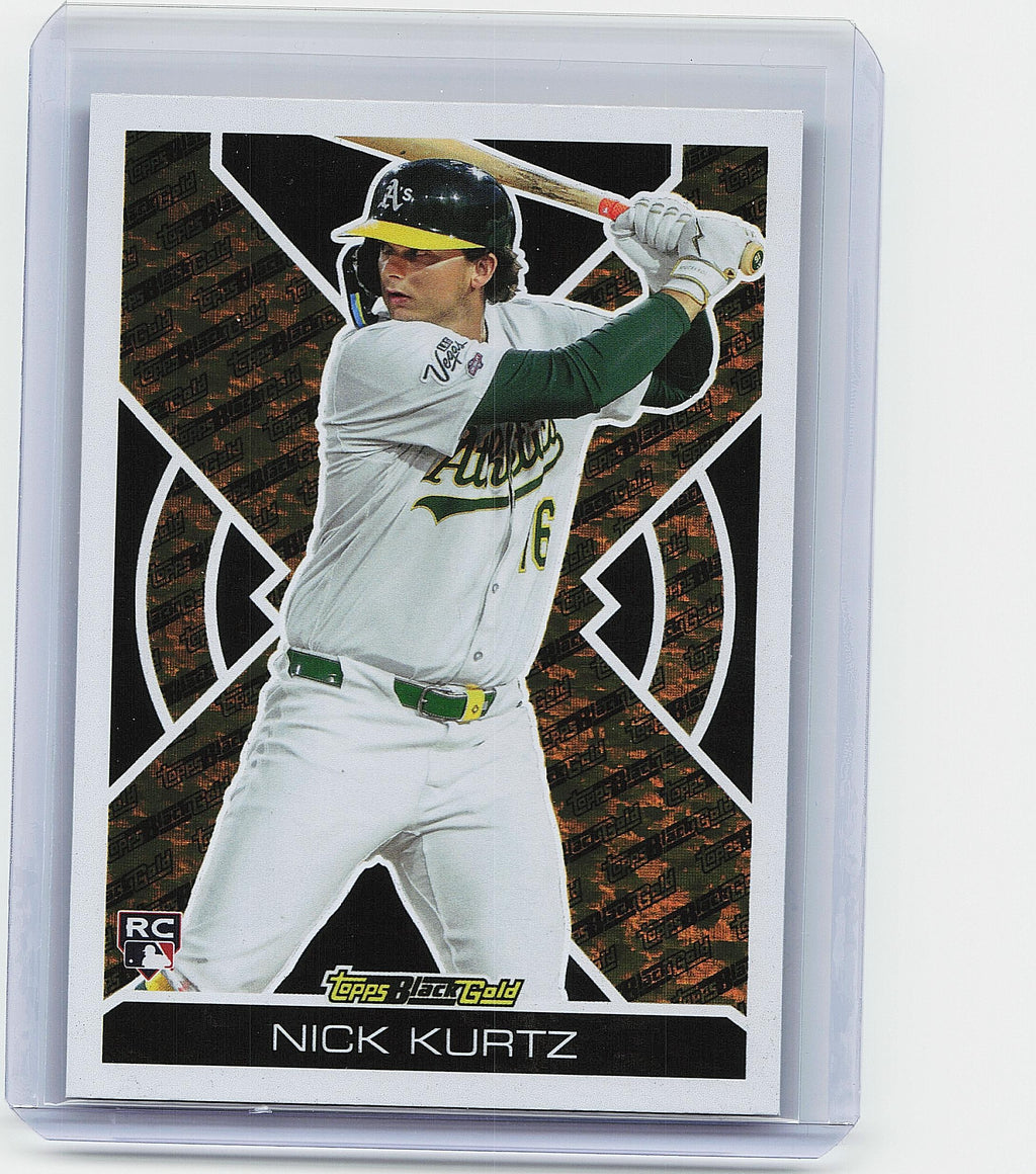 2025 Topps Update #BG-20 Nick Kurtz Topps Black Gold