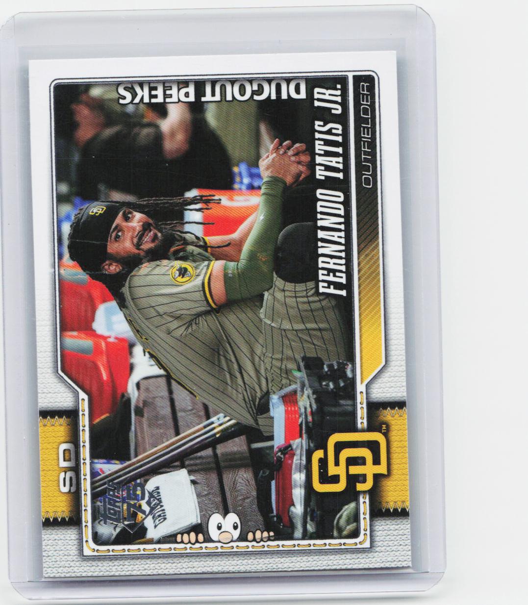 2026 Topps #333 Fernando Tatis Jr. Dugout Peeks