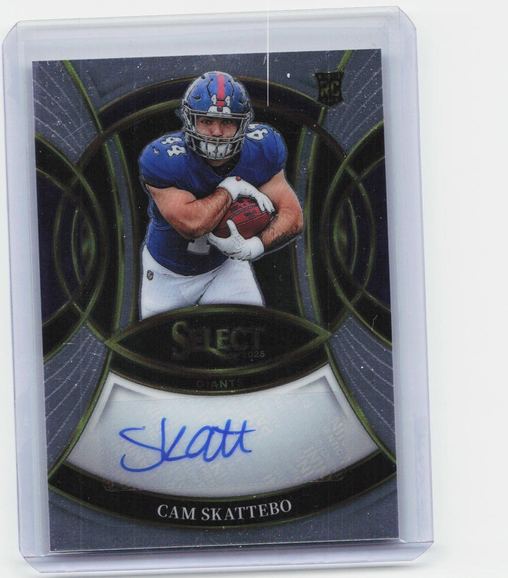 2025 Panini Select #RSI-CSO Cam Skattebo Rookie Signatures
