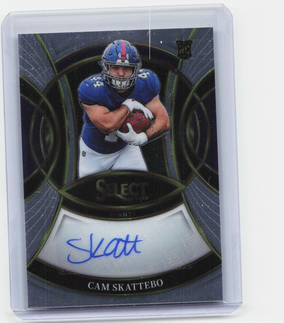 2025 Panini Select #RSI-CSO Cam Skattebo Rookie Signatures