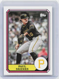 2025 Topps Archives #87BB-22 Paul Skenes 1987 Topps Boardwalk and Baseball