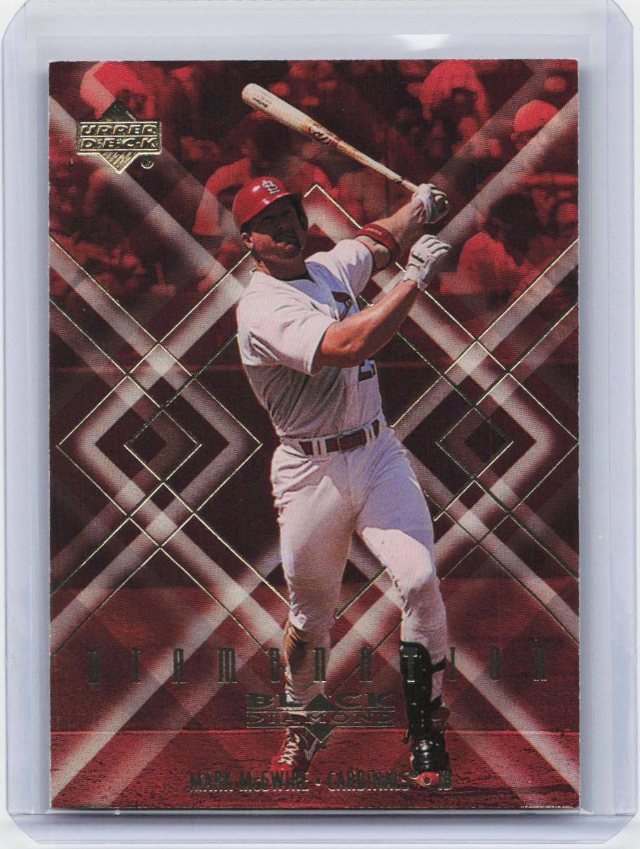 2000 Upper Deck Black Diamond #D3 Mark McGwire Diamonation