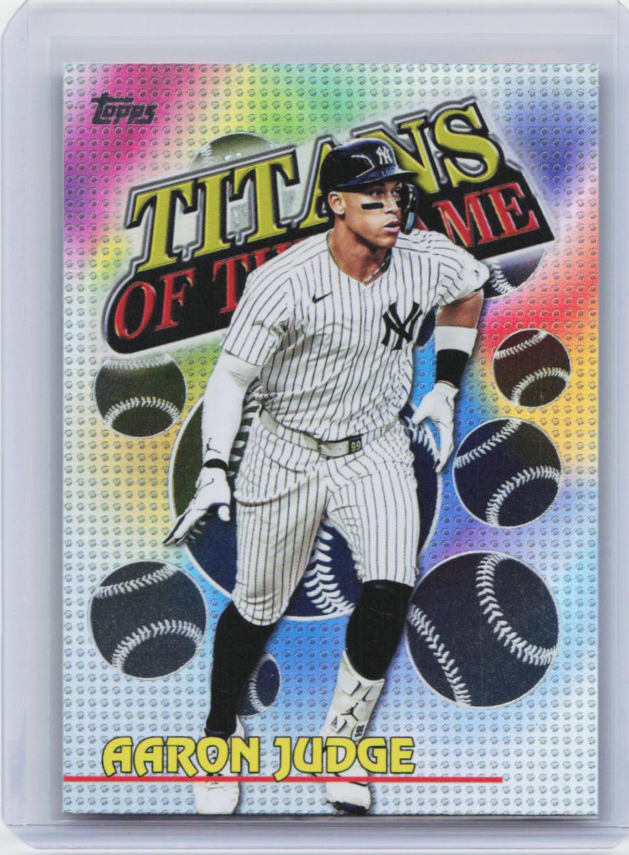 2026 Topps #TOG-3 Aaron Judge Titans of the Game