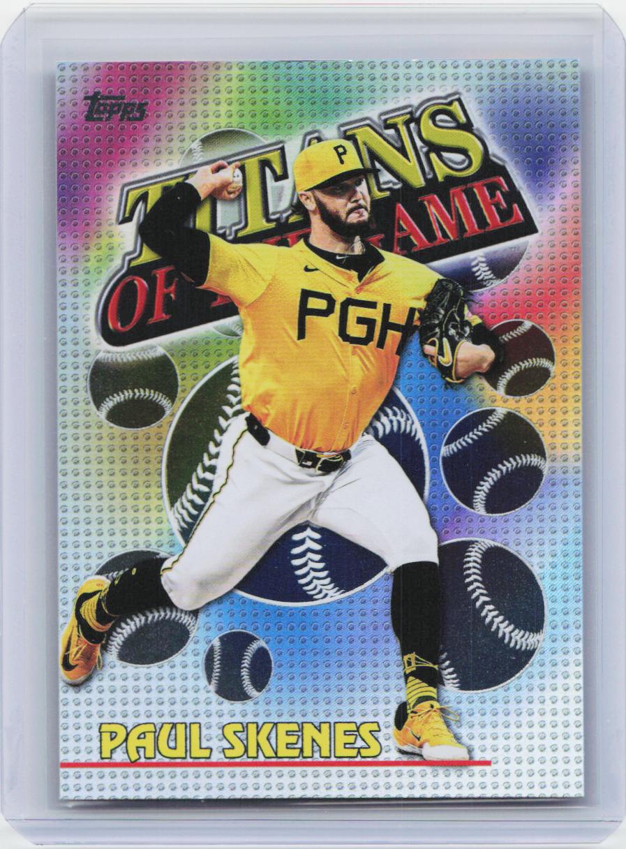 2026 Topps #TOG-14 Paul Skenes Titans of the Game