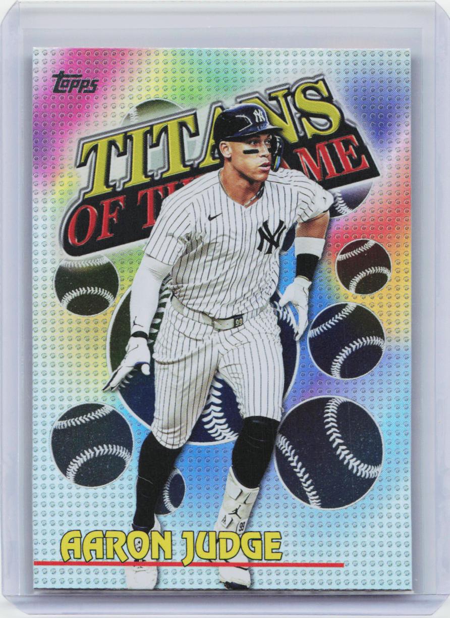2026 Topps #TOG-3 Aaron Judge Titans of the Game