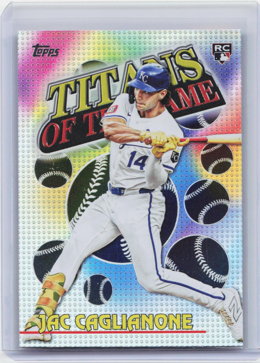 2026 Topps #TOG-12 Jac Caglianone Titans of the Game