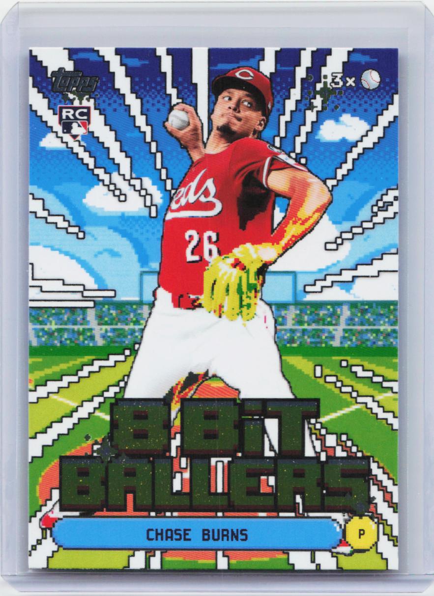 2026 Topps #8B-3 Chase Burns 8 Bit Ballers