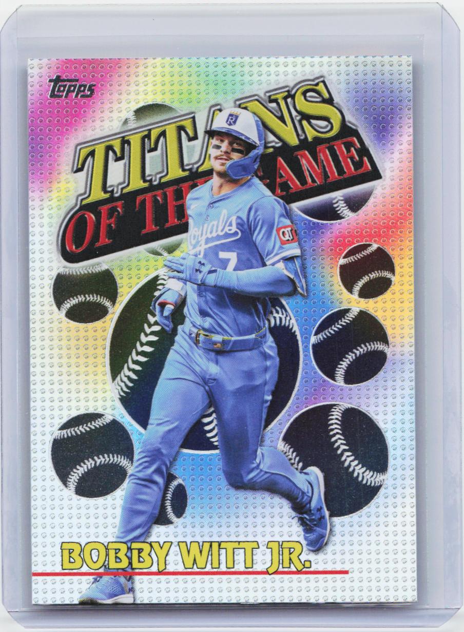 2026 Topps #TOG-16 Bobby Witt Jr. Titans of the Game