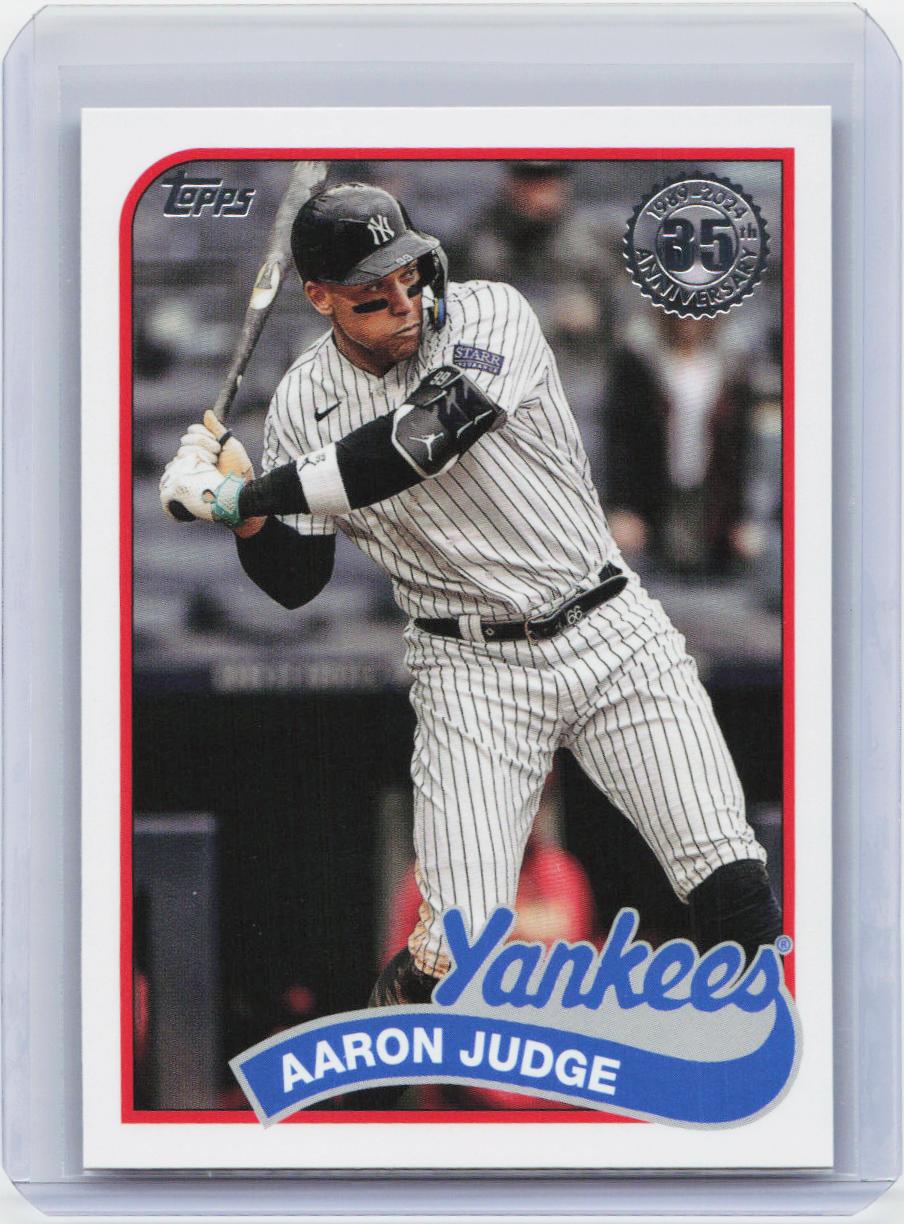 2024 Topps #89B2-39 Aaron Judge 1989 Topps Baseball 35th Anniversary
