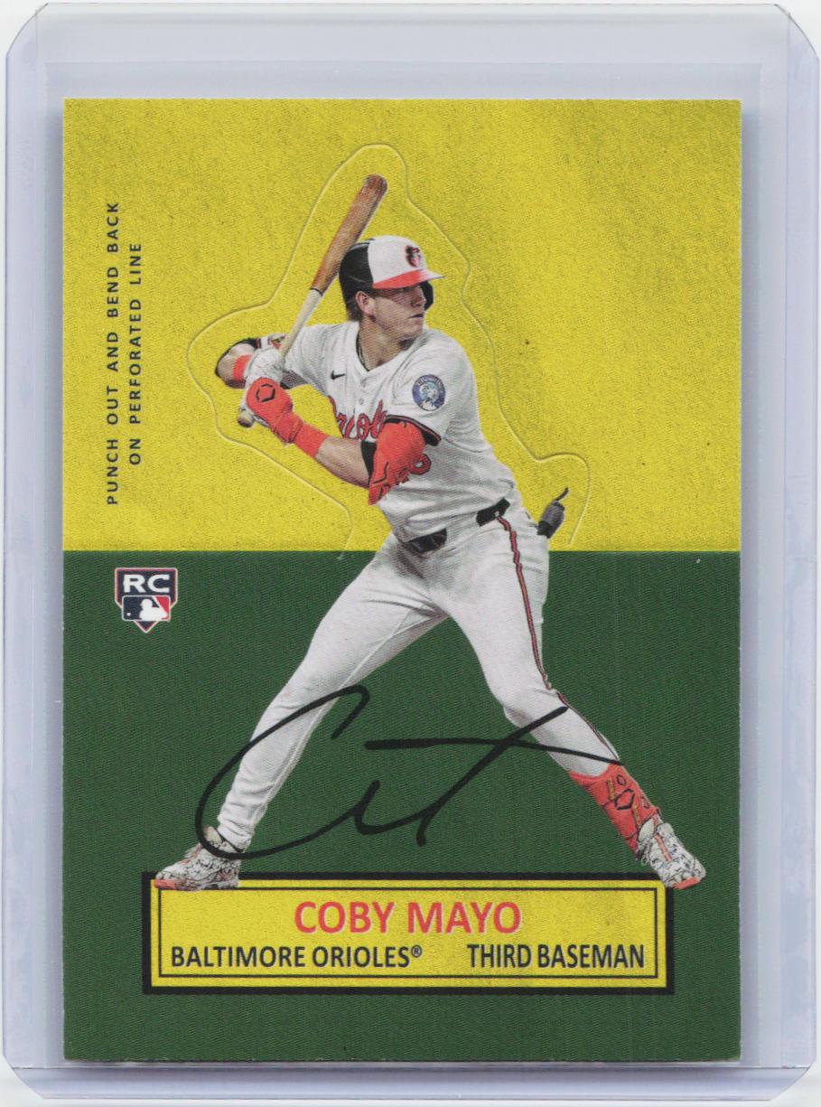 2025 Topps Archives #64SU-6 Coby Mayo 1964 Topps Stand-Ups
