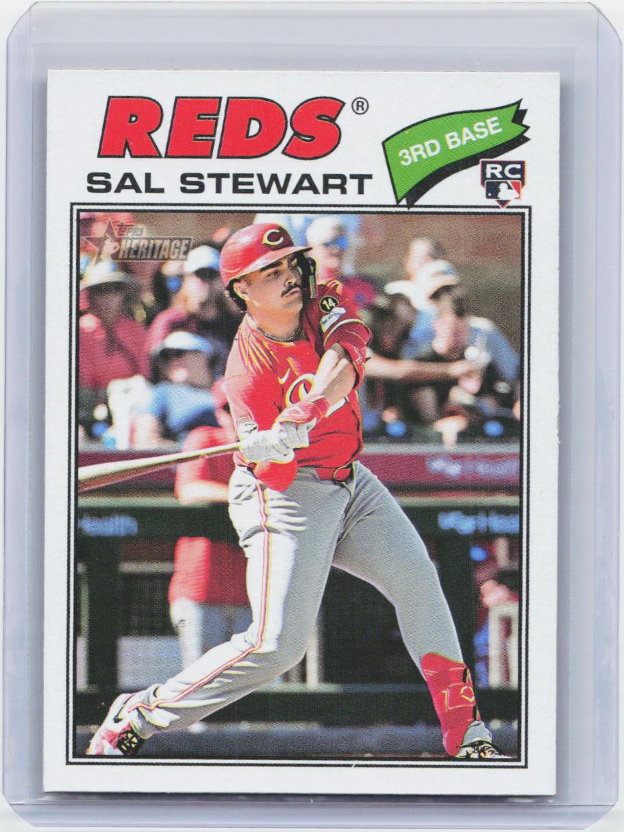 2026 Topps Heritage #221 Sal Stewart