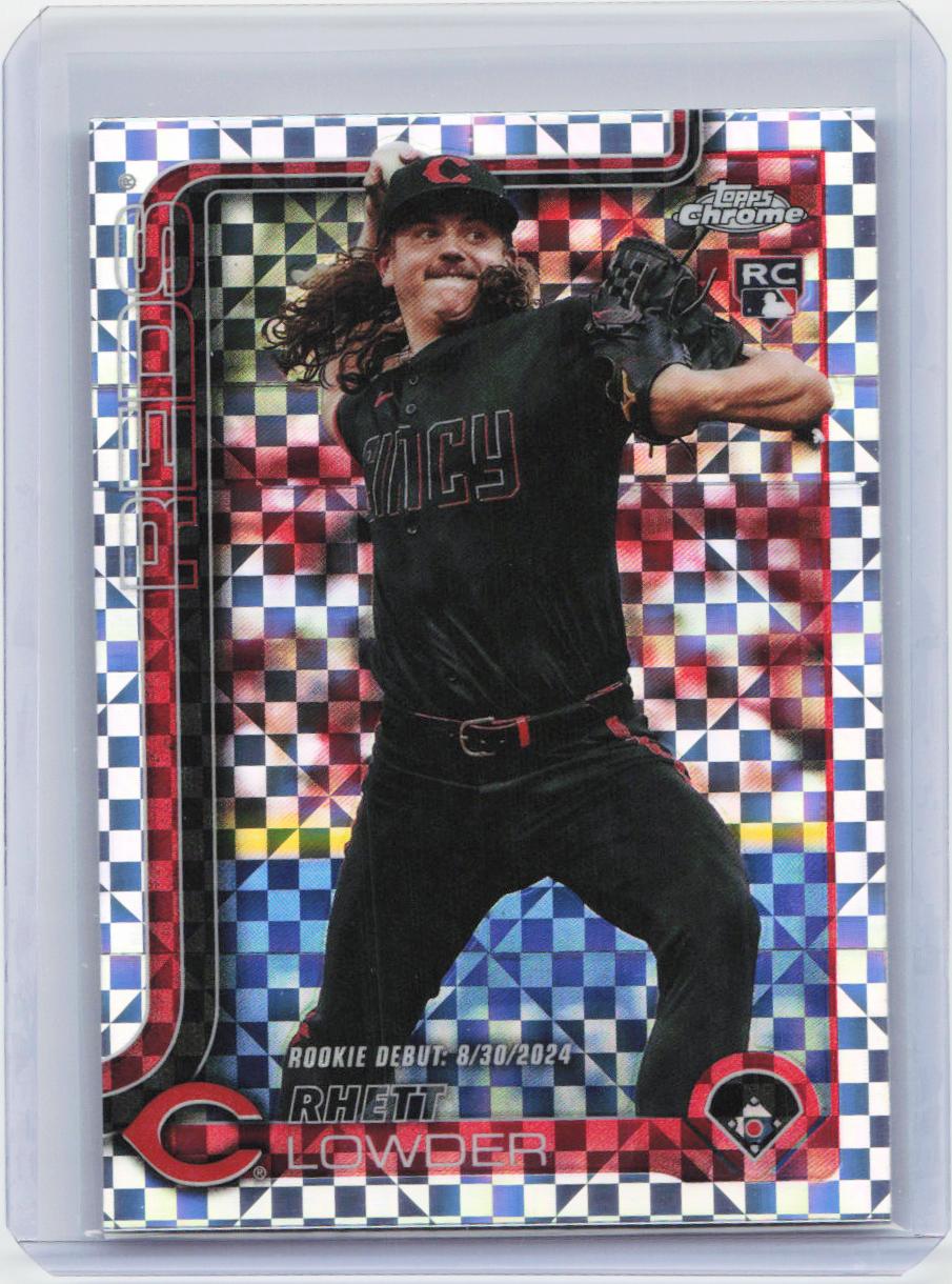 2025 Topps Chrome Update #USC110 Rhett Lowder X-Fractors