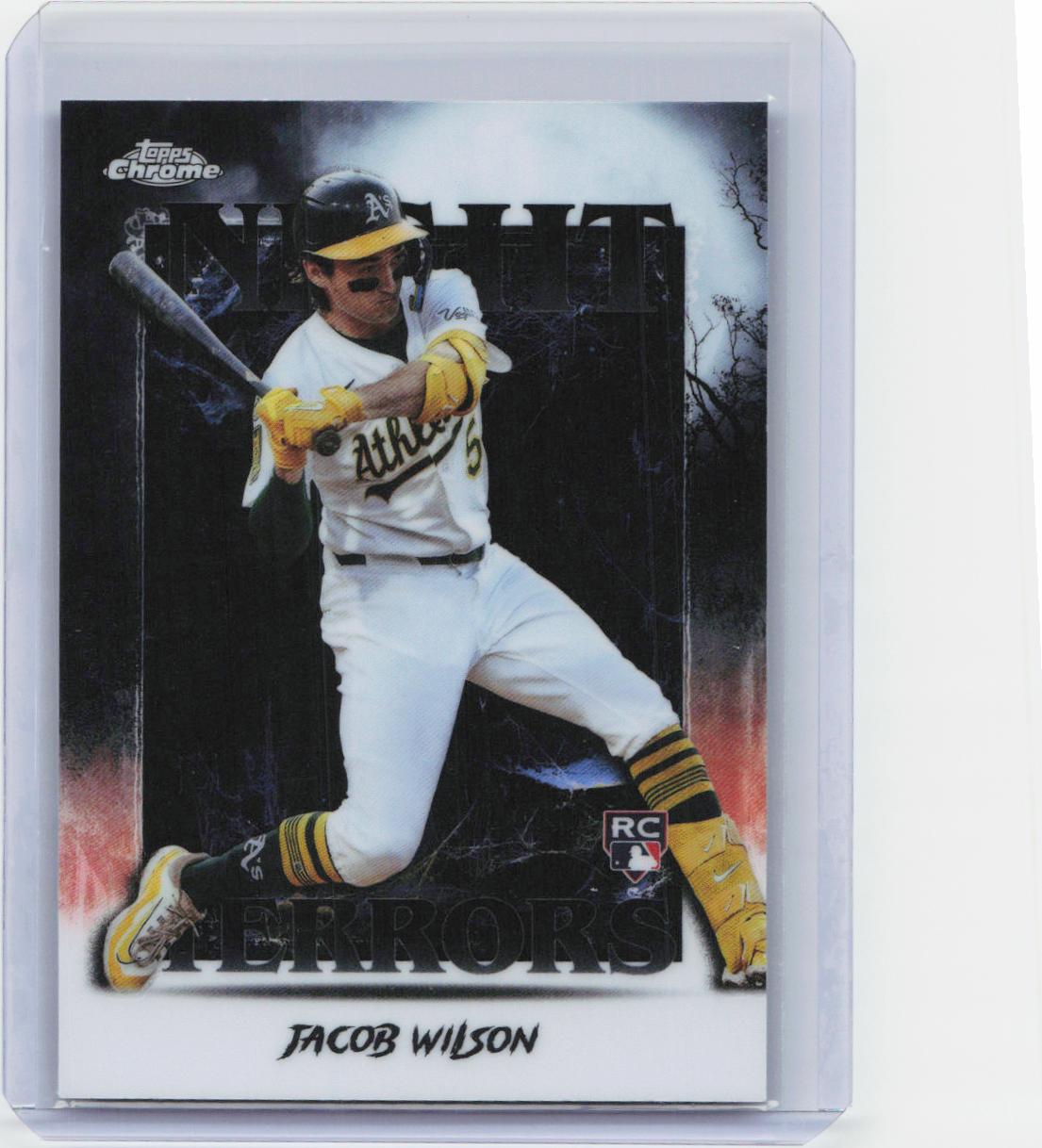 2025 Topps Chrome Update #NT-11 Jacob Wilson Night Terrors