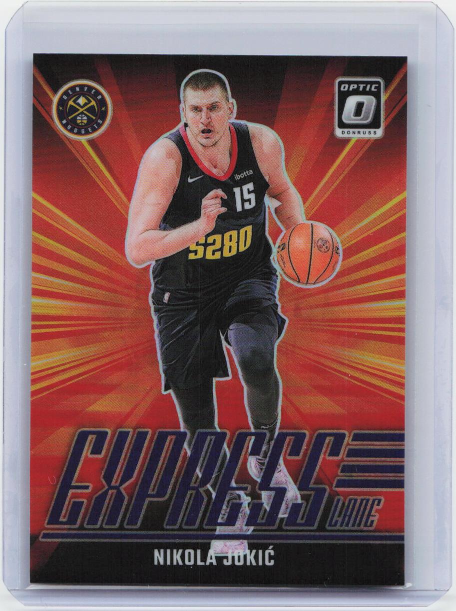 2024-25 Donruss Optic #3 Nikola Jokic Express Lane Purple