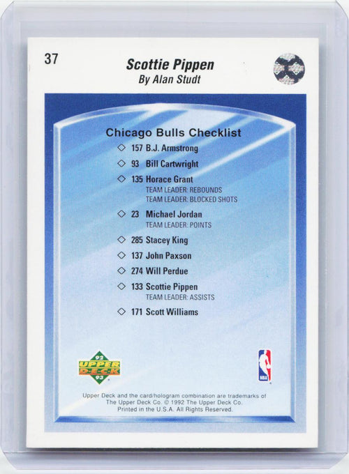 1992-93 Upper Deck #37 Scottie Pippen