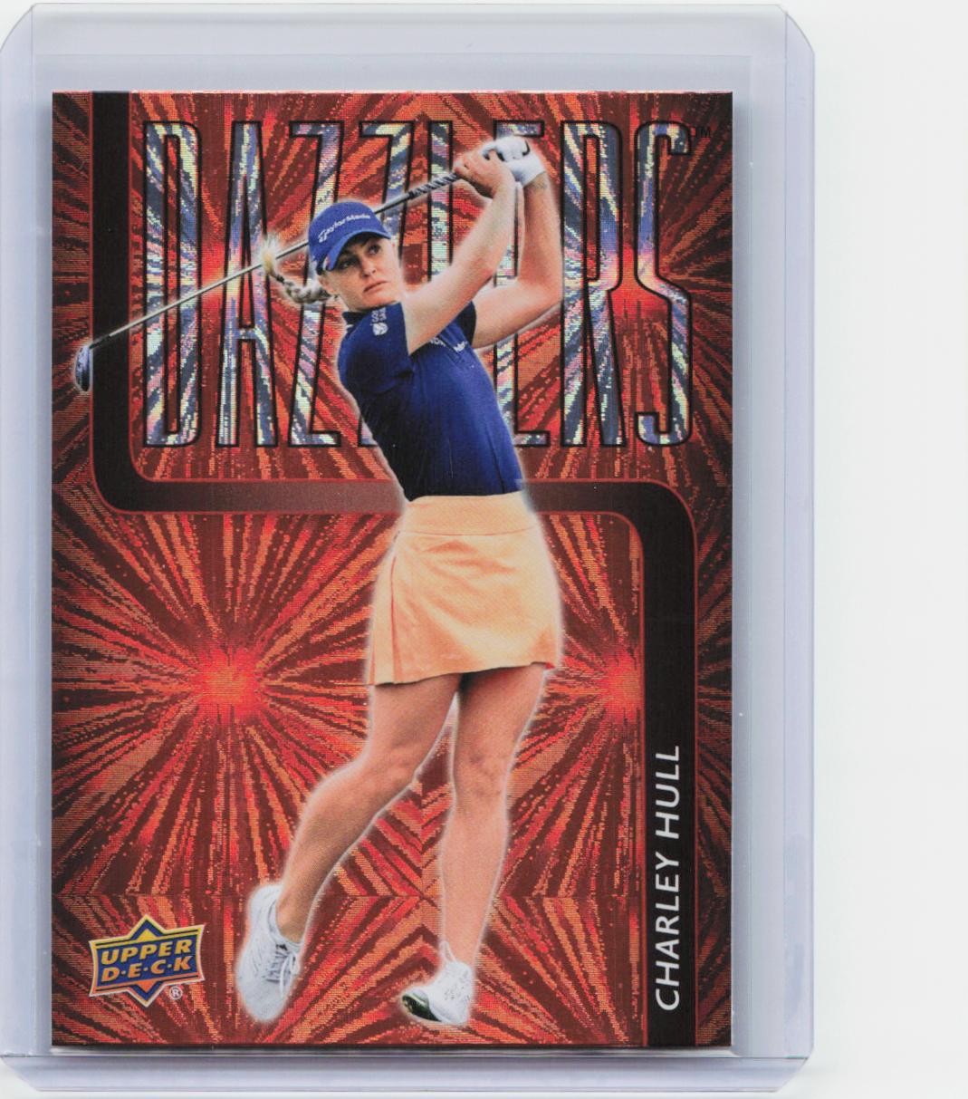 2026 Upper Deck #DZ-12 Charley Hull Dazzlers Orange