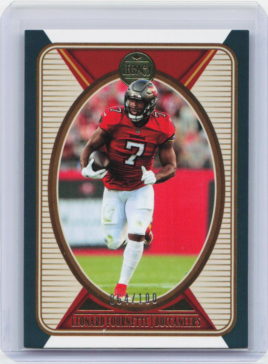 2022 Panini Legacy #94 Leonard Fournette Green #/100