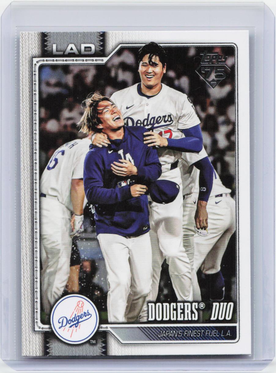 2026 Topps #265 Dodgers Duo