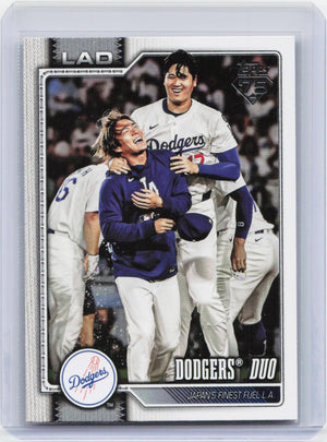 2026 Topps #265 Dodgers Duo