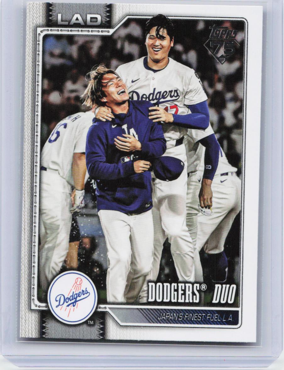 2026 Topps #265 Dodgers Duo