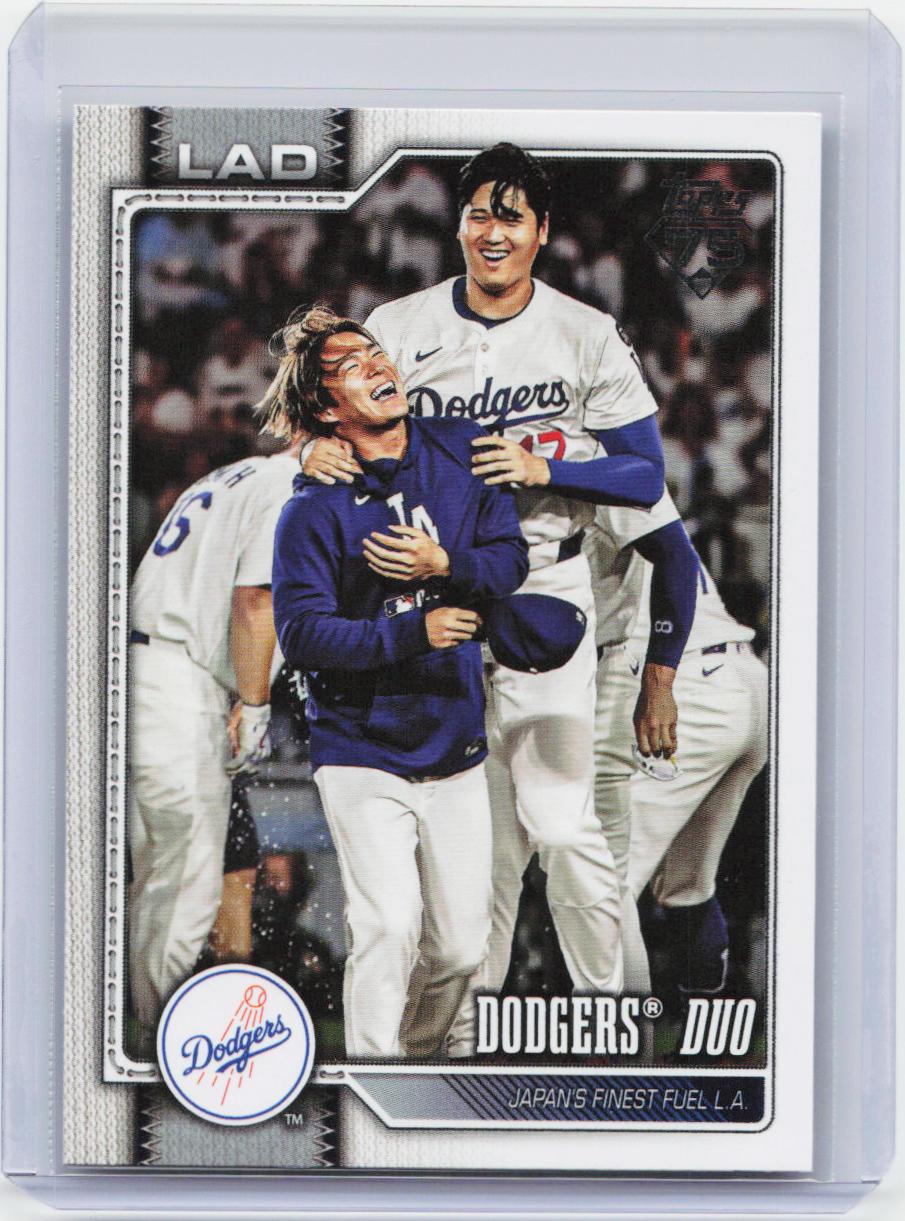 2026 Topps #265 Dodgers Duo