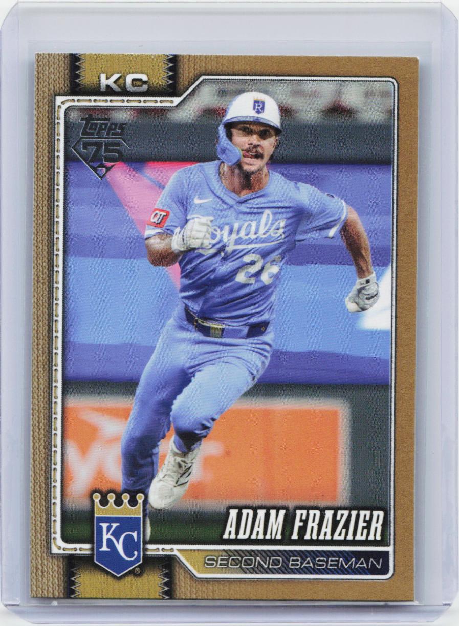 2026 Topps #181 Adam Frazier Gold #/2026