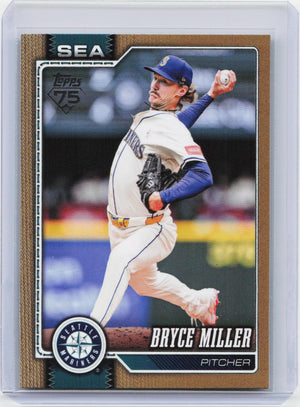 2026 Topps #331 Bryce Miller Gold #/2026