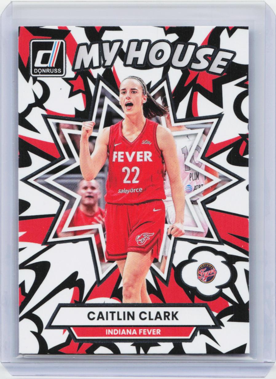 2025 Donruss WNBA #4 Caitlin Clark My House