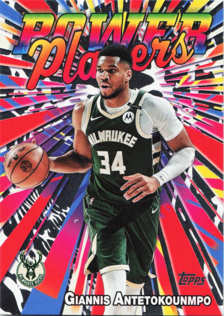 2025-26 Topps #PP-1 Giannis Antetokounmpo Power Players