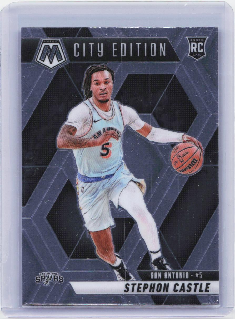 2024-25 Panini Mosaic #290 Stephon Castle