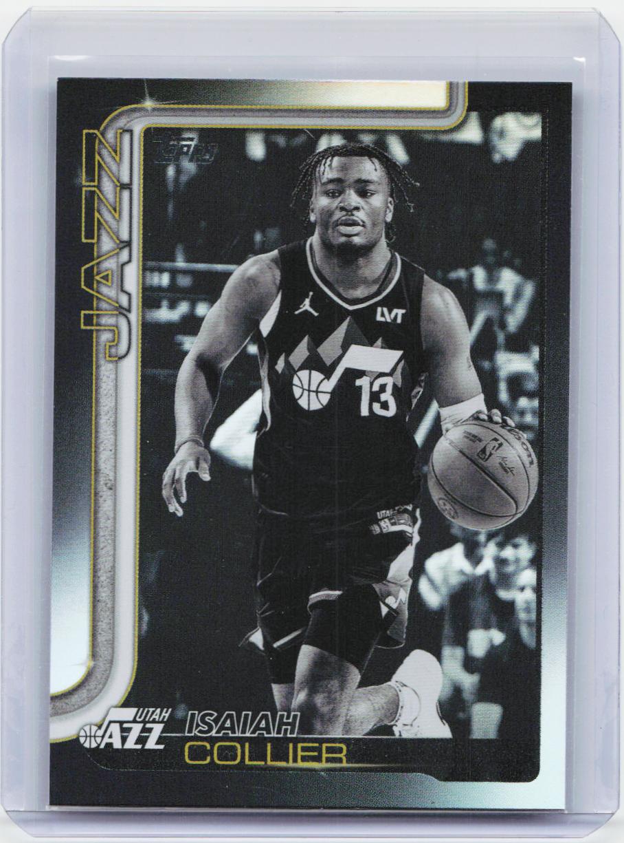2025-26 Topps #133 Isaiah Collier Blackout
