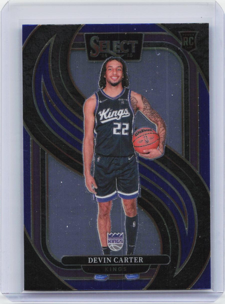 2024-25 Panini Select #174 Devin Carter Blue (Retail)