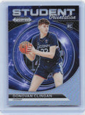2024 Panini Prizm Draft Picks #10 Donovan Clingan Student Orientation Silver