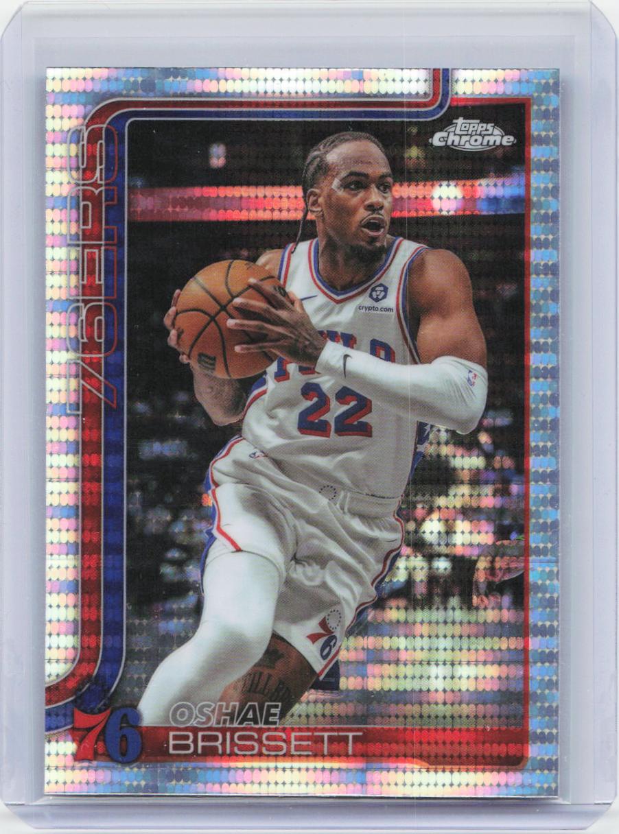 2025-26 Topps Chrome #20 Oshae Brissett Pulsar Refractor