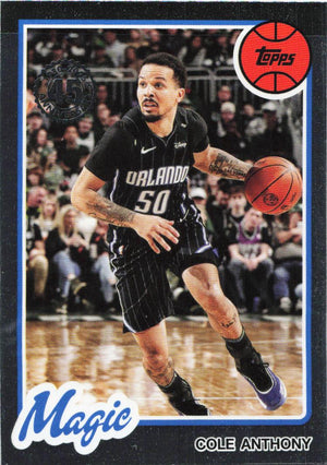 2025-26 Topps #80BK-26 Cole Anthony 1980-81 Topps Basketball