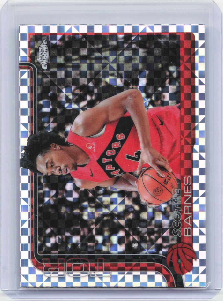 2025-26 Topps Chrome #203 Scottie Barnes X-Fractor
