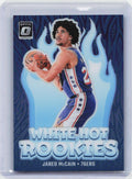 2024-25 Donruss Optic #2 Jared McCain White Hot Rookies Holo