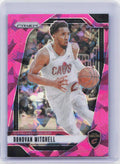 2024-25 Panini Prizm #155 Donovan Mitchell Prizms Pink Ice