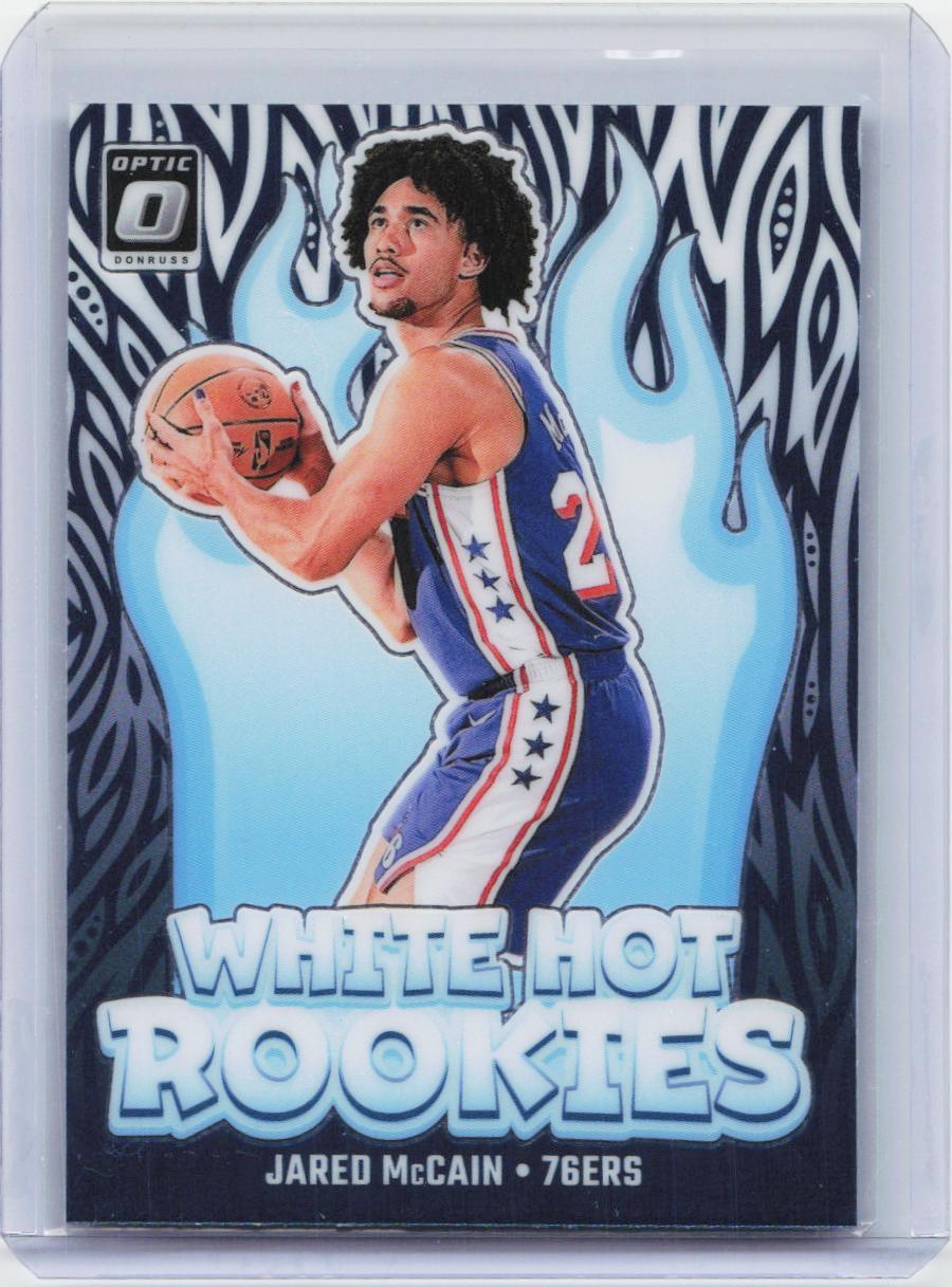 2024-25 Donruss Optic #2 Jared McCain White Hot Rookies
