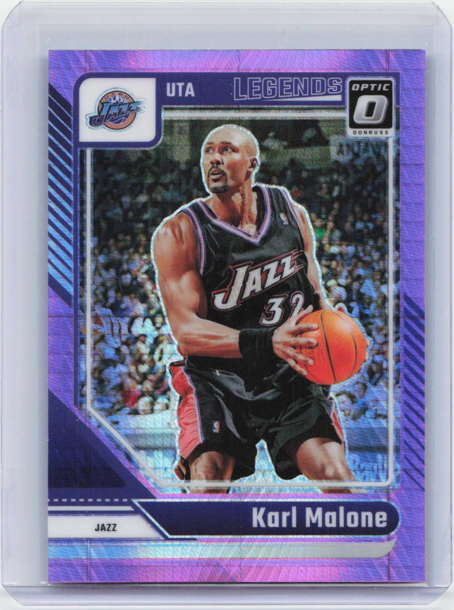 2024-25 Donruss Optic #229 Karl Malone Hyper Pink
