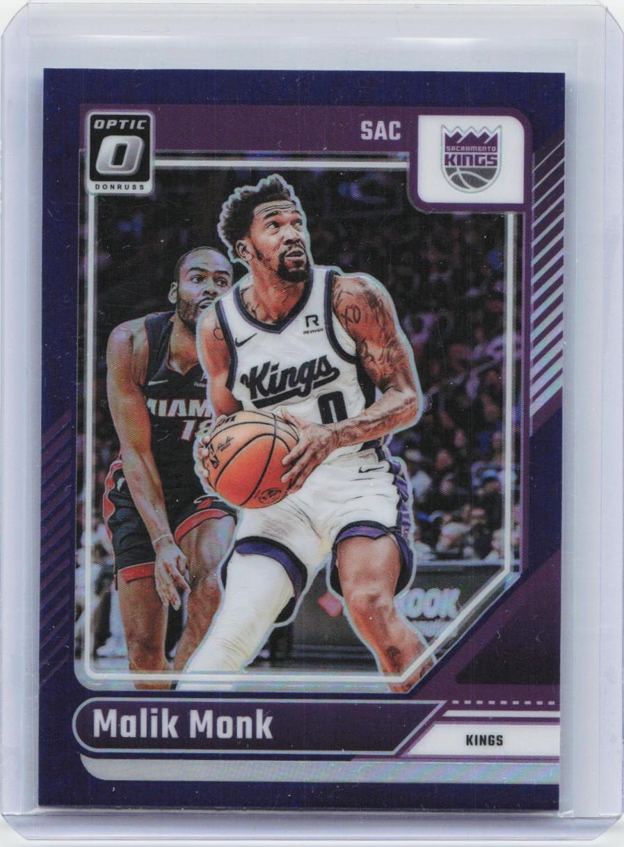 2024-25 Donruss Optic #17 Malik Monk Purple