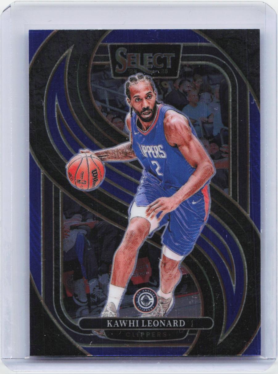 2024-25 Panini Select #105 Kawhi Leonard Blue (Retail)