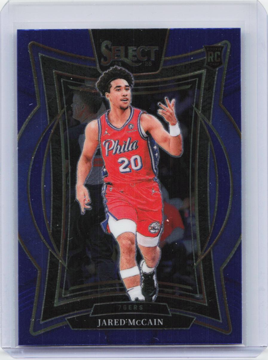 2024-25 Panini Select #82 Jared McCain Blue (Retail)